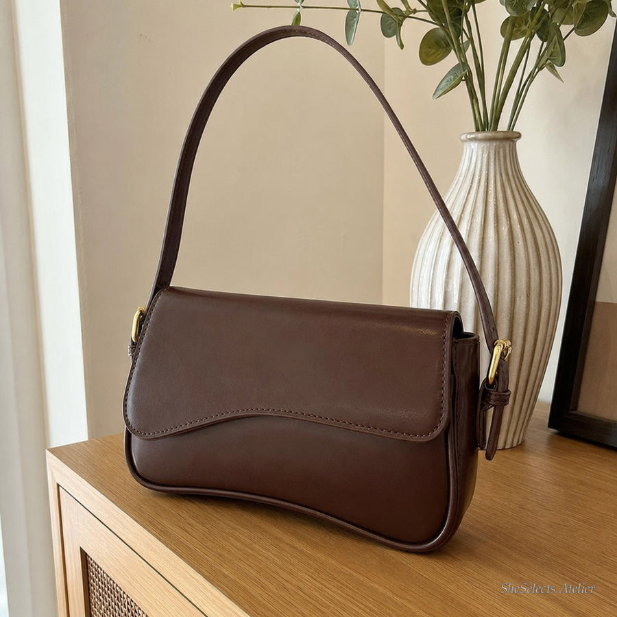 SheSelects Atelier vegan leather baguette bag listing image 01
