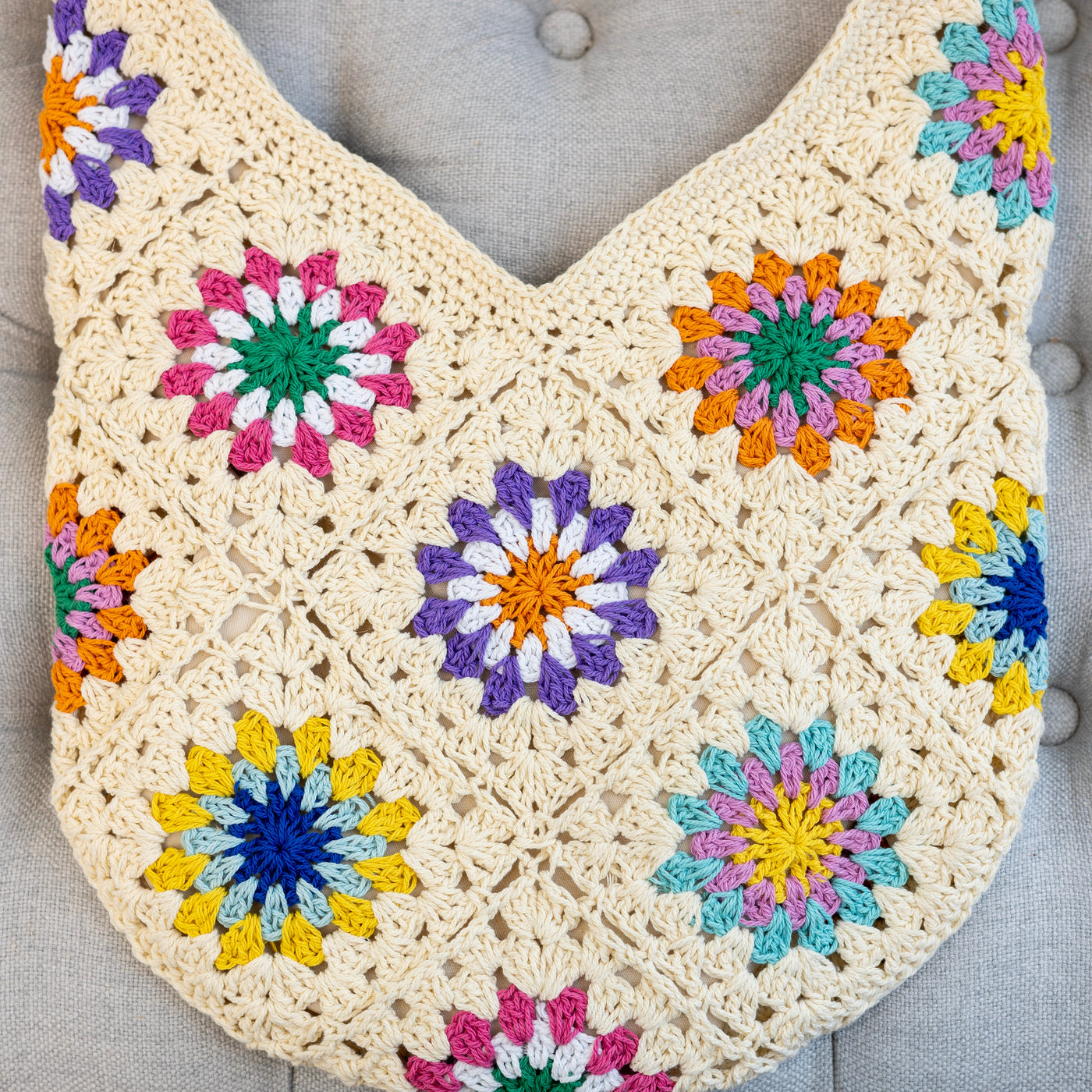 Women’s Boho Crochet Shoulder Bag Purse for Boho Everyday Style & Gifts