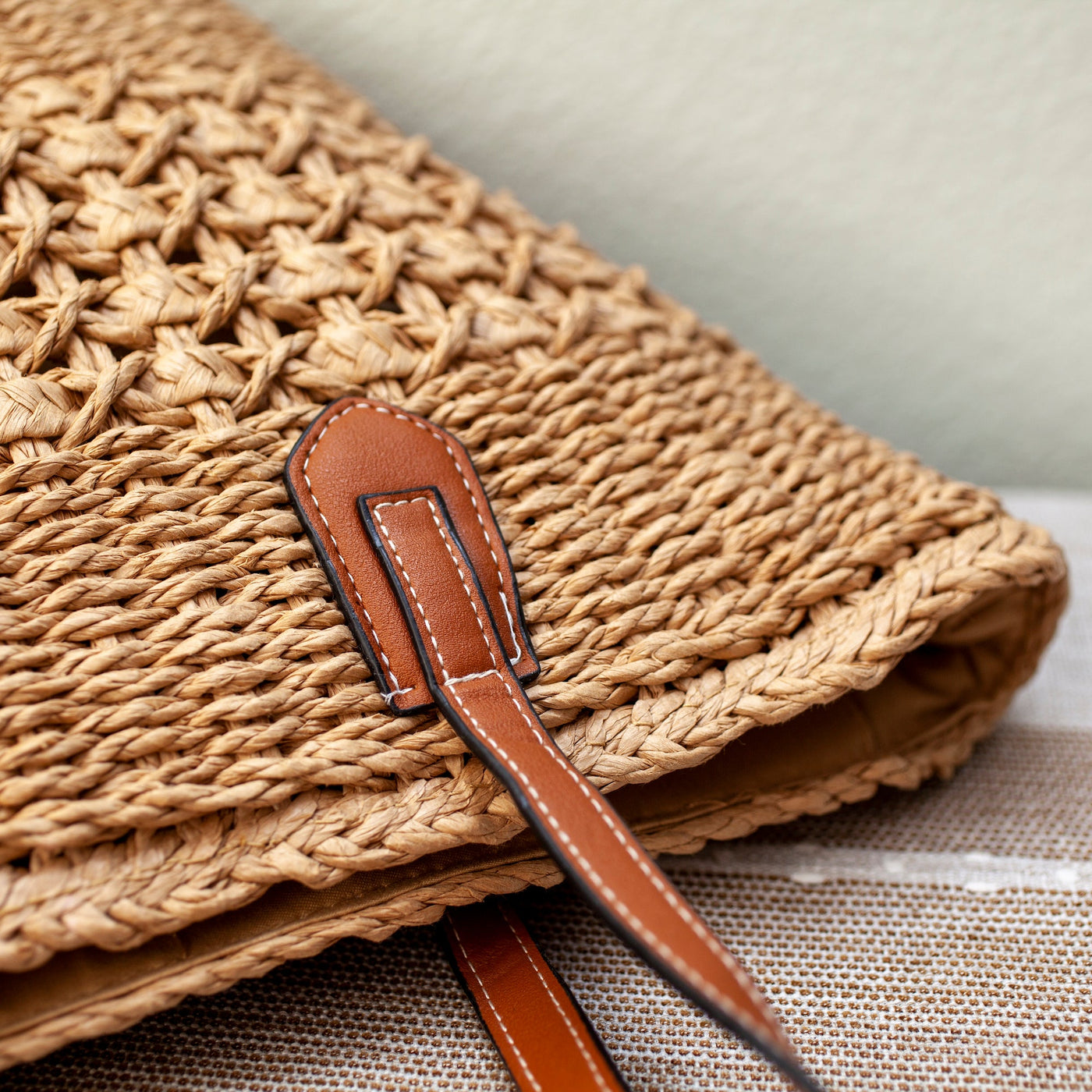 Women’s Straw Basket Tote Bag for Beach, Vacation & Summer Outfits