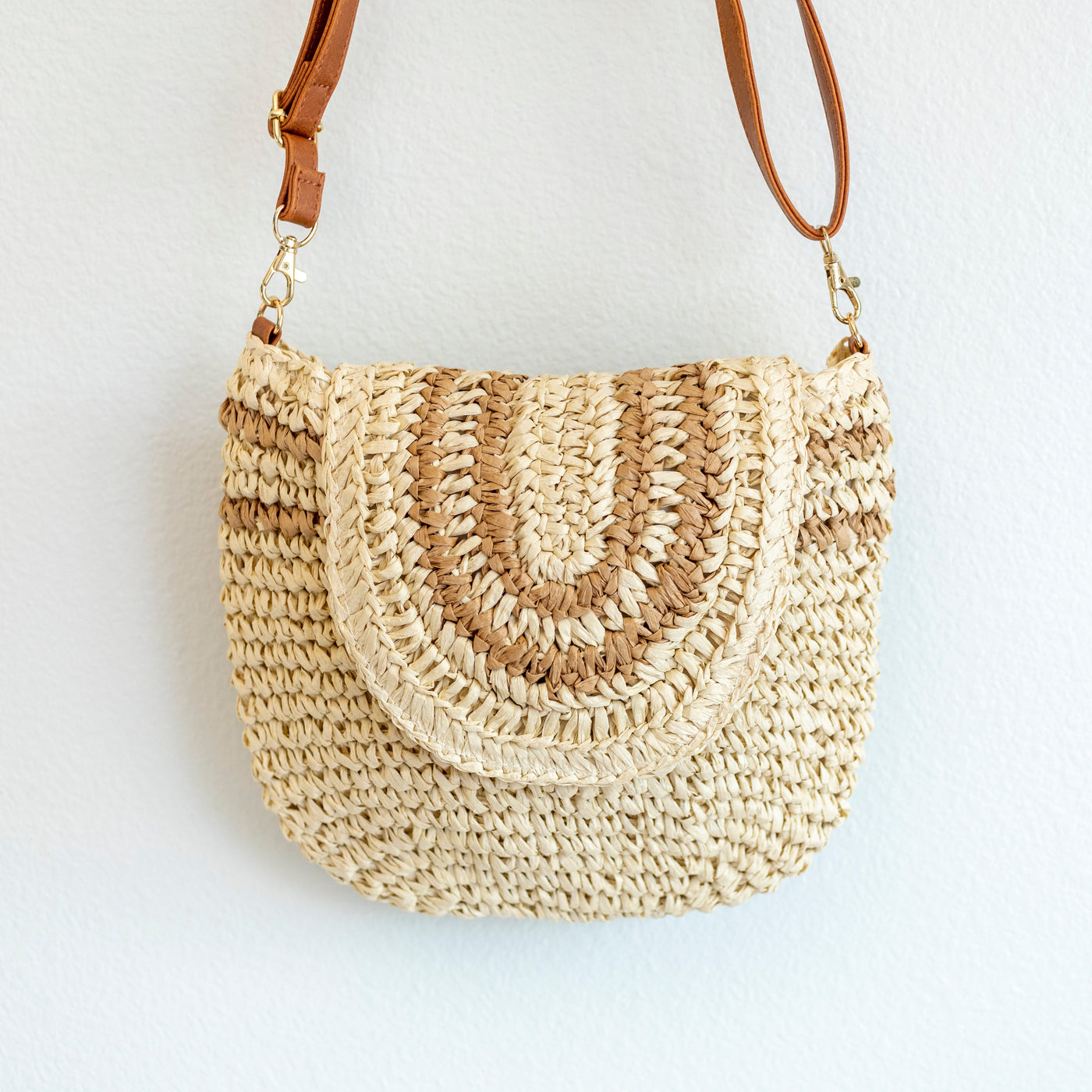 Women’s Straw Woven Crossbody Bag for Beach, Vacation & Summer Outfits