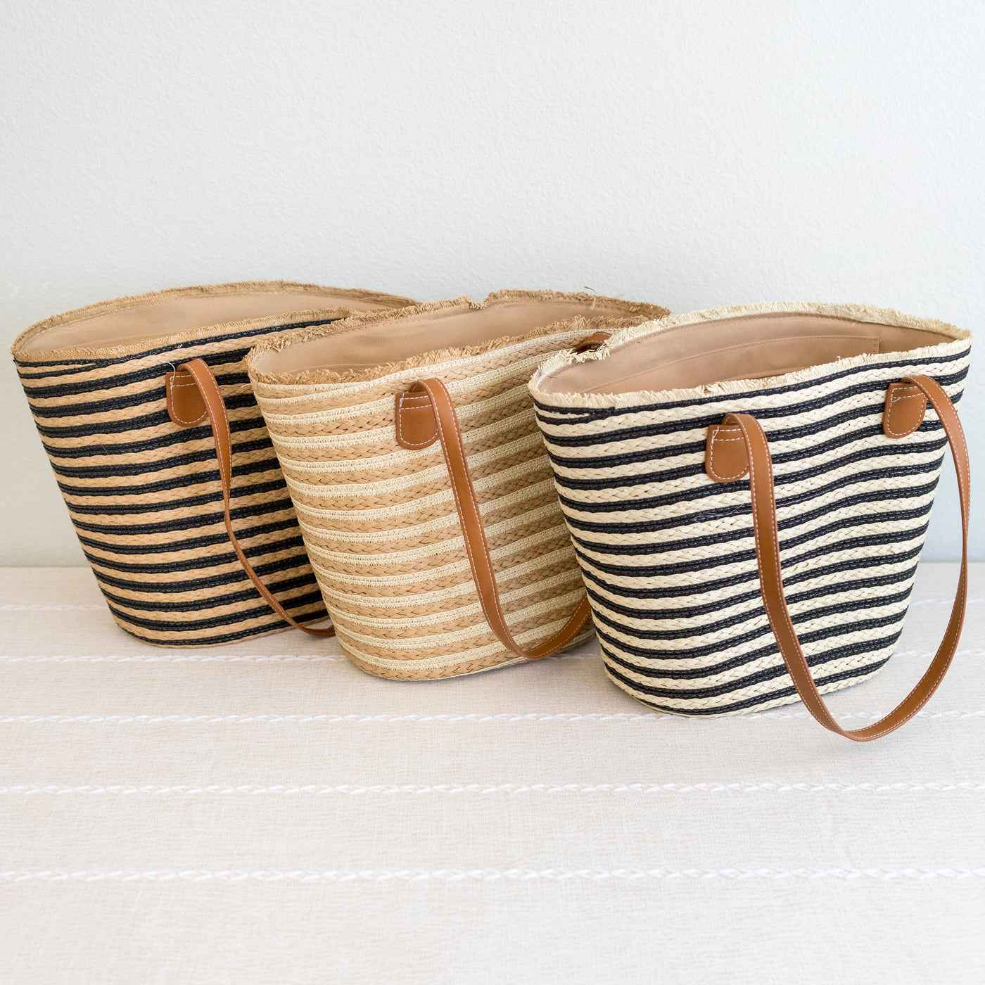 Women’s Straw Summer Basket Tote Bag for Beach, Vacation & Summer Outfits