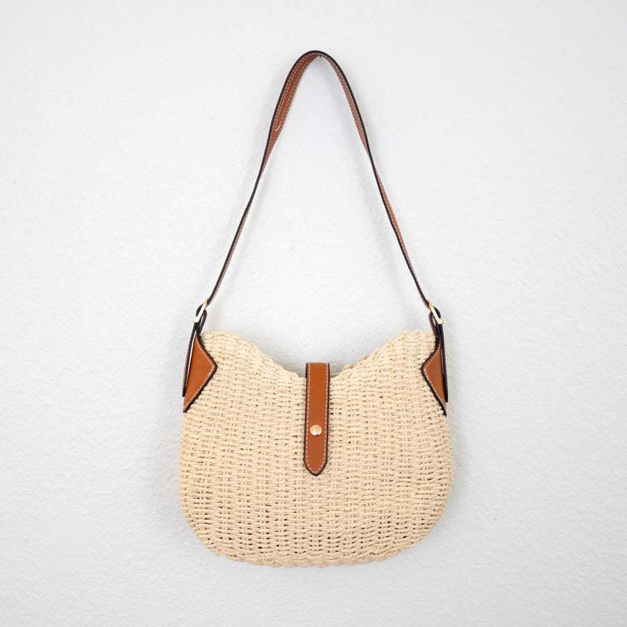 Women’s Straw Woven Crossbody Bag for Beach, Vacation & Summer Outfits