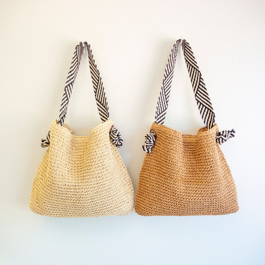 Women’s Straw Shoulder Bag Tote Bag for Beach, Vacation & Summer Outfits