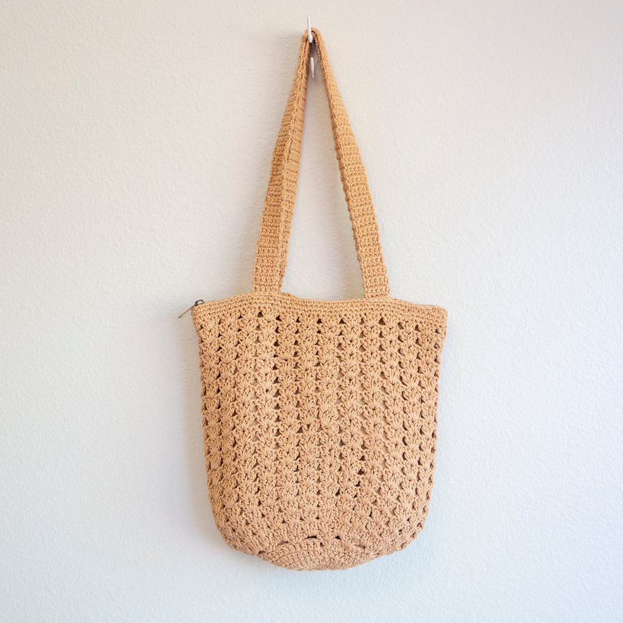 Women’s Handmade Crochet Retro Style Tote Bag for Boho Everyday Style & Gifts