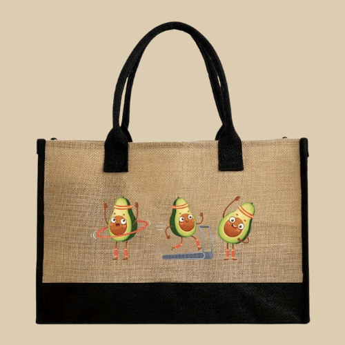 Jute Beach Bag for Women, Lightweight Summer Vacation Purse, styled as a SheSelects summer accessory