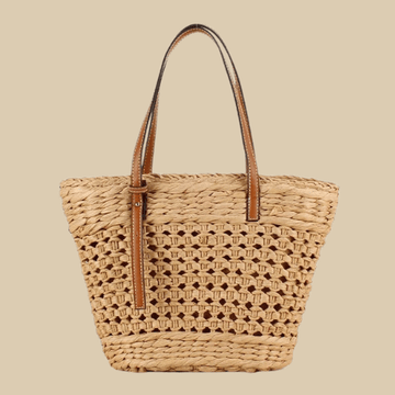 Straw Summer Bag for Women, Natural Summer Vacation Purse