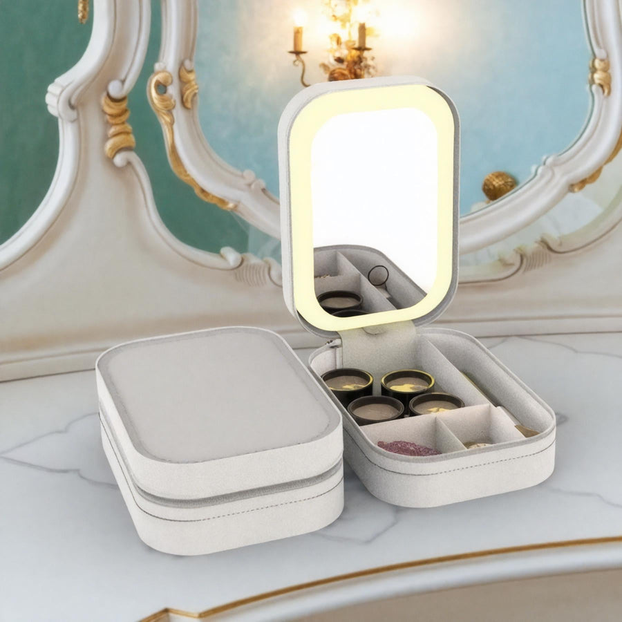 LED Travel Makeup Bag, Lighted Cosmetic Organizer, SheSelects Atelier summer style