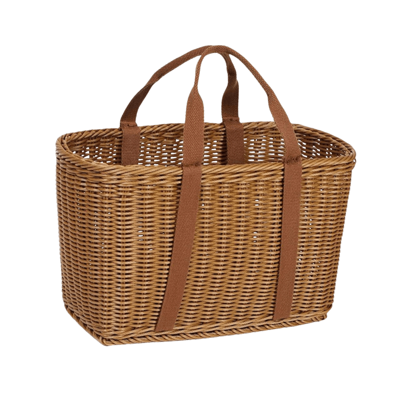Wicker Handbag for Women, Natural Woven Summer Purse, styled as a SheSelects summer accessory