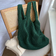 SheSelects Atelier gallery refresh 2026-08-01 | Large Crochet Tote Bag | home green