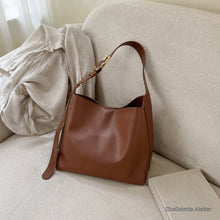 Small Vegan Leather Tote Bag, Soft Shoulder Purse, Everyday Handbag for Women