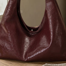 Slouchy Hobo-Tasche aus veganem Leder – große Alltagsschultertasche für Damen
