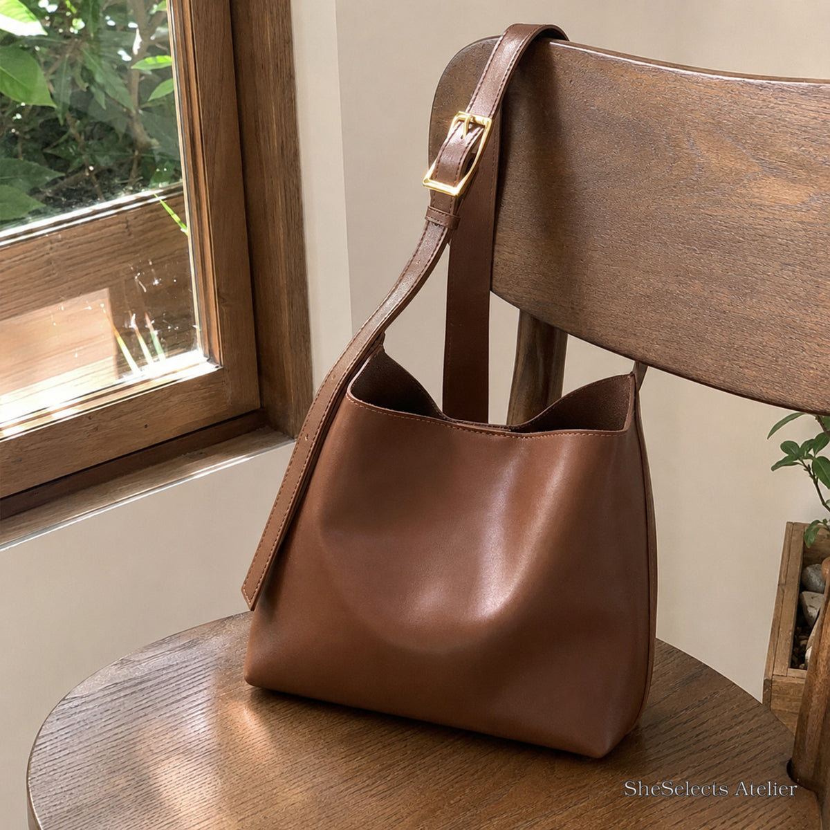 08 brown chair