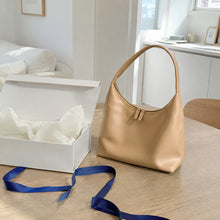 Soft Vegan Leather Hobo Bag, Minimalist Zipper Shoulder Purse for Women