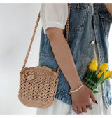 Women’s Floral Crochet Mini Purse Crossbody Bag for Boho Everyday Style & Gifts