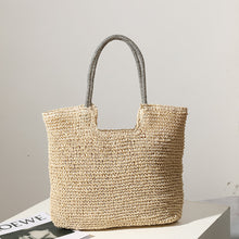 Strand-Strohtasche für Damen für Strand, Urlaub und Sommer-Outfits