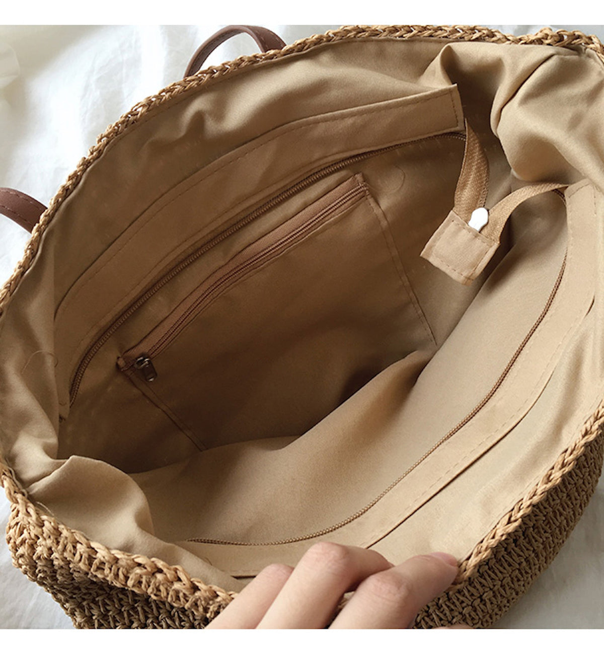 Women’s Retro Straw Woven Tote Bag for Beach, Vacation & Summer Outfits