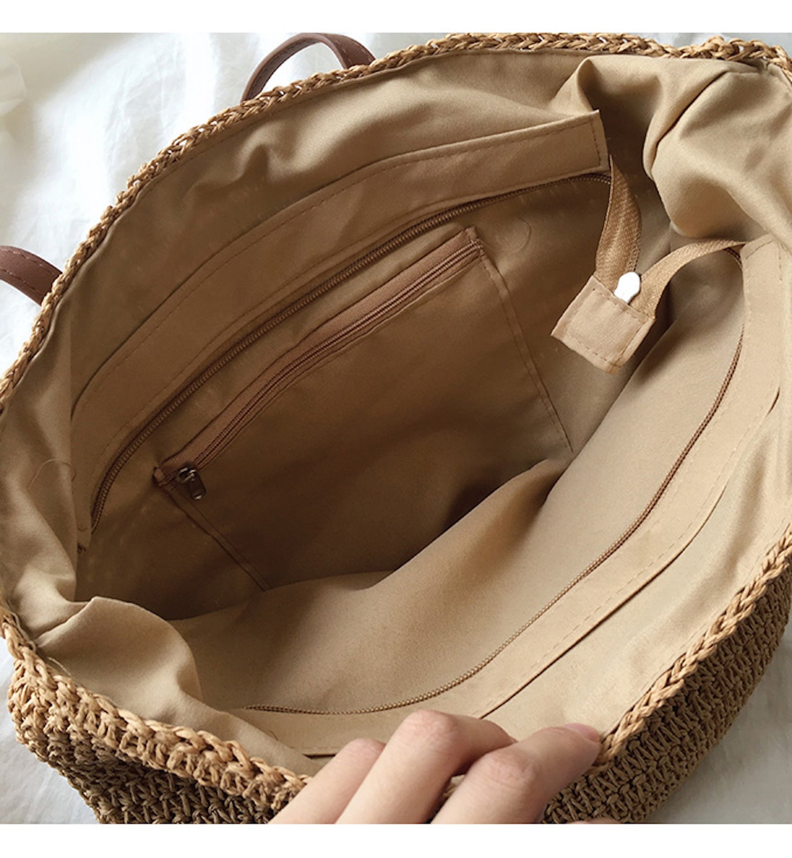 Women’s Retro Straw Woven Tote Bag for Beach, Vacation & Summer Outfits