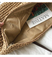 Women’s Everyday Large Straw Woven Summer Bag Tote Bag for Beach, Vacation & Summer Outfits