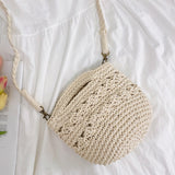 Women’s Retro Crochet Crossbody Bucket Bag for Boho Everyday Style & Gifts