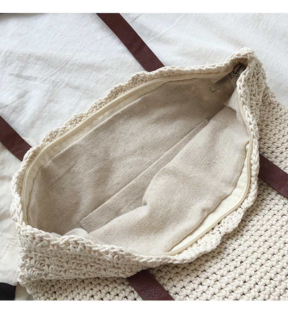 Women’s Handmade Crochet Shoulder Bag for Boho Everyday Style & Gifts