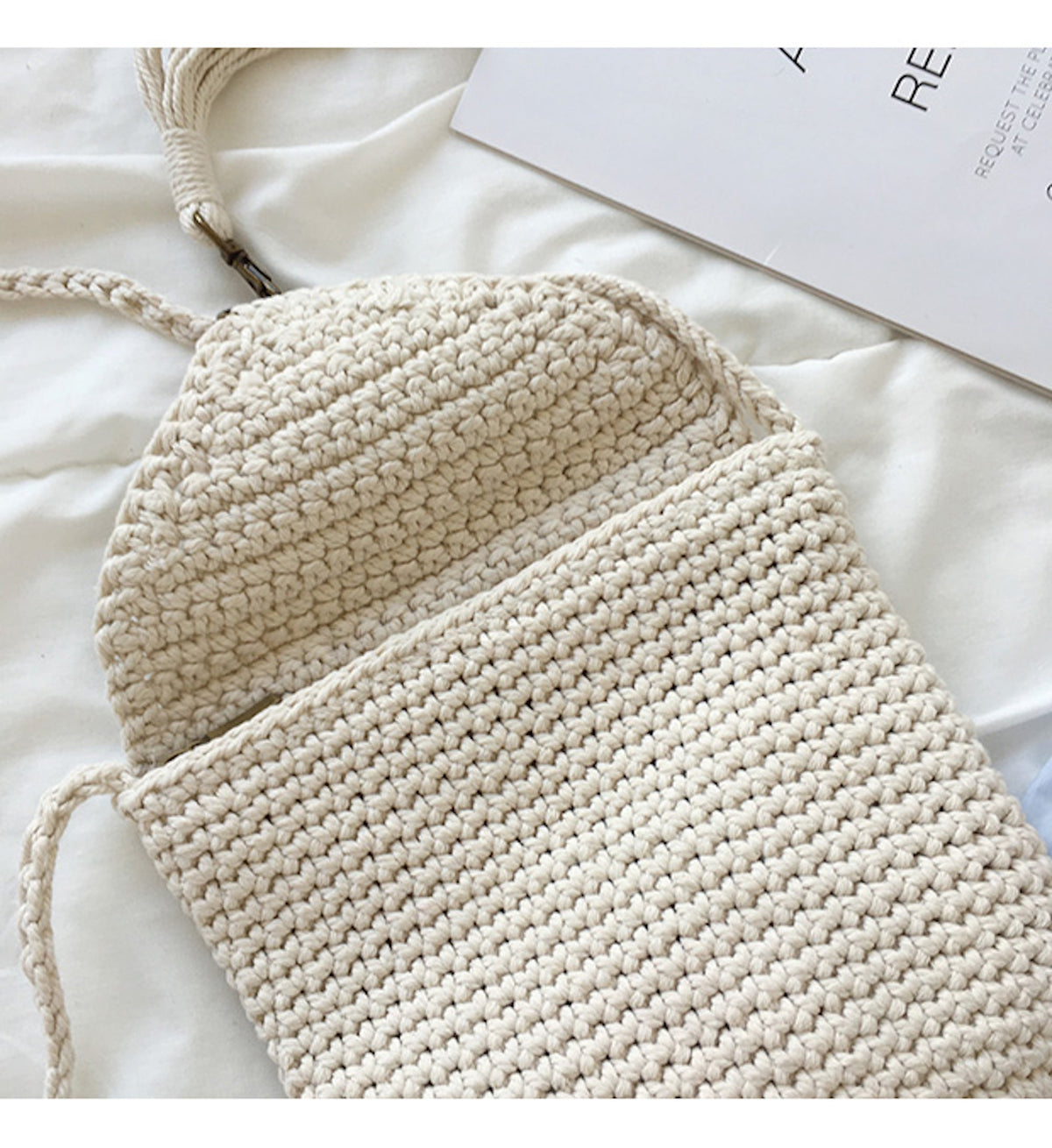 Women’s Handmade Crochet Mini Purse with Tassel Crossbody Bag for Boho Everyday Style & Gifts