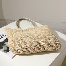 Strand-Strohtasche für Damen für Strand, Urlaub und Sommer-Outfits