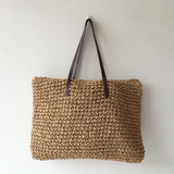 Women’s Everyday Large Straw Woven Summer Bag Tote Bag for Beach, Vacation & Summer Outfits