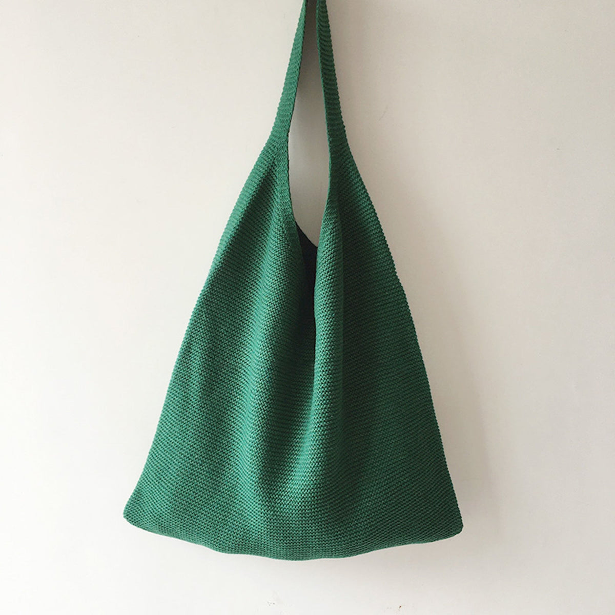Women’s Retro Cotton Knitted Shoulder Bag for Boho Everyday Style & Gifts