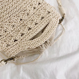 Women’s Retro Crochet Crossbody Bucket Bag for Boho Everyday Style & Gifts