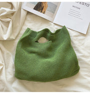 Women’s Crochet Cotton Retro Style Knit Handbag Shoulder Bag for Boho Everyday Style & Gifts