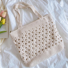 Women’s Retro Artsy Crochet Tote Bag for Boho Everyday Style & Gifts