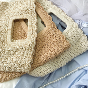 Women’s Harajuku Style Cotton Top Handle Tote Bag for Boho Everyday Style & Gifts