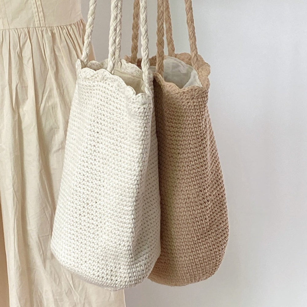 Damen Baumwolle gewebte Umhängetasche Tragetasche für Boho Alltagsstil & Geschenke