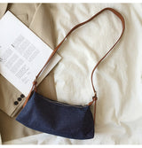 Women’s Classic Everyday Denim Shoulder Bag Purse for Everyday Outfits & Gifts
