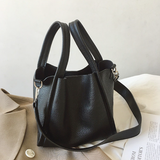 Women’s Ultra Soft Leather Bucket Bag for Everyday City Outfits