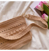 Women’s Handmade Crochet Messenger Bag for Boho Everyday Style & Gifts