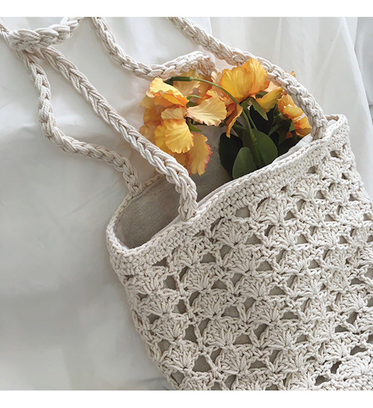 Women’s Handmade Crochet Bucket Shoulder Bag for Boho Everyday Style & Gifts