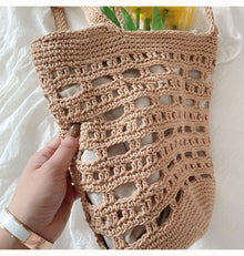 Women’s Artsy Crochet Bucket Bag for Boho Everyday Style & Gifts