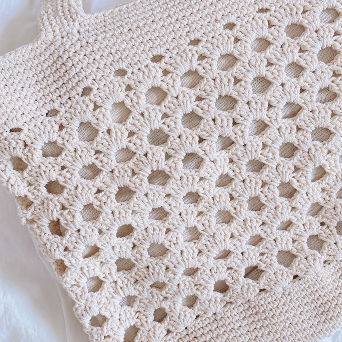 Women’s Retro Artsy Crochet Tote Bag for Boho Everyday Style & Gifts