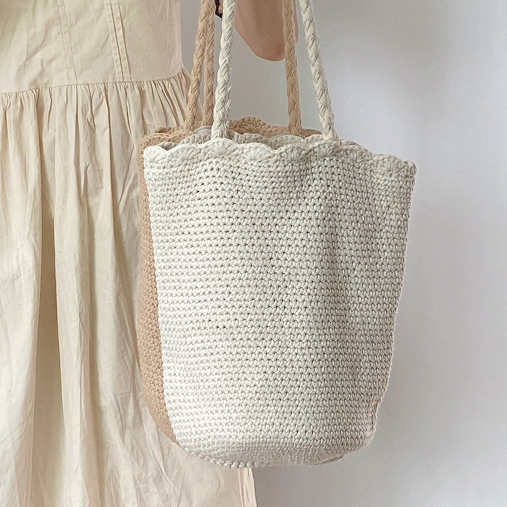 Damen Baumwolle gewebte Umhängetasche Tragetasche für Boho Alltagsstil & Geschenke