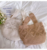 Women’s Minimalistic Cotton Bucket Shoulder Bag for Boho Everyday Style & Gifts