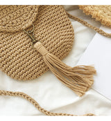 Women’s Handmade Crochet Mini Purse with Tassel Crossbody Bag for Boho Everyday Style & Gifts