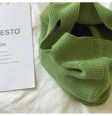 Women’s Crochet Cotton Retro Style Knit Handbag Shoulder Bag for Boho Everyday Style & Gifts