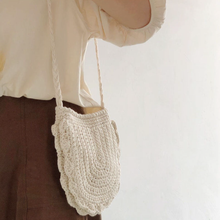 Women’s Mini Cotton Knitted Shoulder Bag Purse for Boho Everyday Style & Gifts