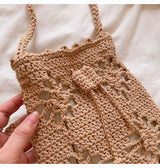 Women’s Crochet Floral Crossbody Bag for Boho Everyday Style & Gifts