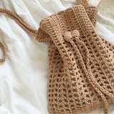 Women’s Handmade Crochet Crossbody Bag for Boho Everyday Style & Gifts