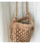 Women’s Natural Cotton Casual Shoulder Bag for Boho Everyday Style & Gifts