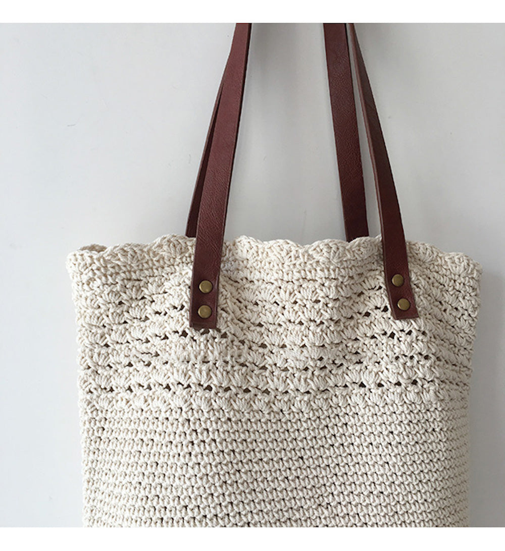 Women’s Handmade Crochet Shoulder Bag for Boho Everyday Style & Gifts