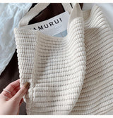 Women’s Large Crochet Tote Bag for Boho Everyday Style & Gifts