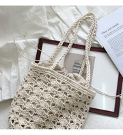 Women’s Handmade Crochet Bucket Shoulder Bag for Boho Everyday Style & Gifts